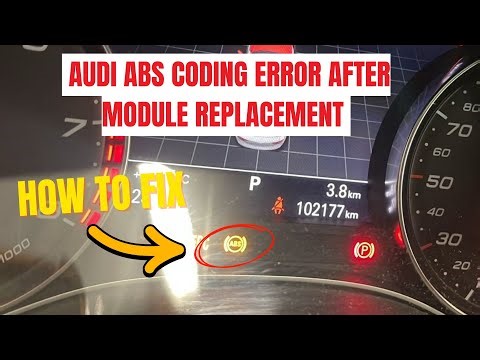 How to Fix Audi ABS Coding Error After Module Replacement (ODIS + GEKO)