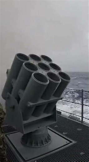 INSANE Rapid Fire Naval Defense System! 💥⚓️#military #navy