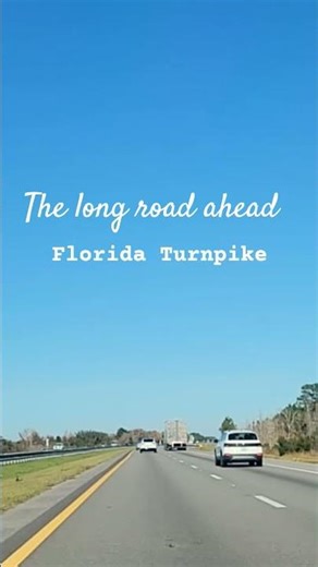 Florida Turnpike #floridaturnpike #drivingtour #Florida #relax