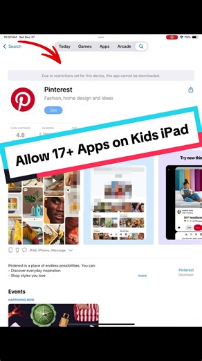 When iPads are set up as Kids iPads, Apple blocks apps by age rating—even ones parents approve. Here’s how parents can override app restrictions when they decide an app is appropriate for their child. Every kid is different. This is a parent choice, not a loophole. Kids iPad won’t download certain apps? It’s not a glitch—it’s age restrictions. Parents can override this on purpose when needed. As a tech mom, this is one of the most confusing iPad settings for parents. Kids iPads automatically blo