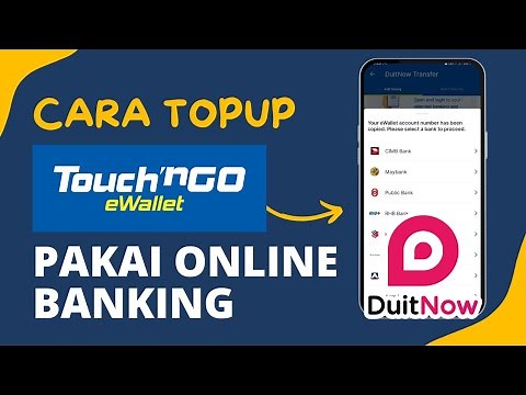Cara TopUp Touch n' Go Menggunakan Online Banking | Kemaskini 2025