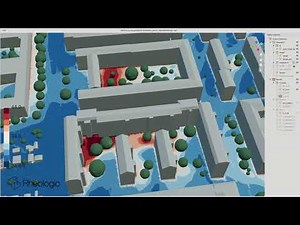Interactive Urban Microclimate - solar, humidity, wind, apparent temperature