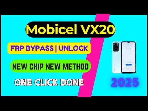 Mobicel VX20 FRP bypass new chip one-click 2025👑👑👑| FRP bypass Mobicel VX20 new chipset🚀🧨💥🚀🧨💥