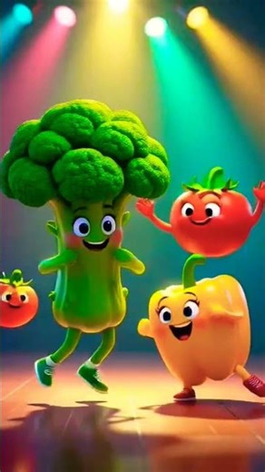 Funny Dancing Vegetables | Kids Cartoon Animation | Healthy Food Dance