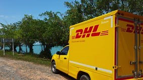 KOH CHANG, TRAT, THAILAND - 11 NOVEMBER 2022: DHL Delivery Van. Dhl is Global Market Leader in Logistics Industry Stock Footage - Video of vehicle, tropical: 261183732