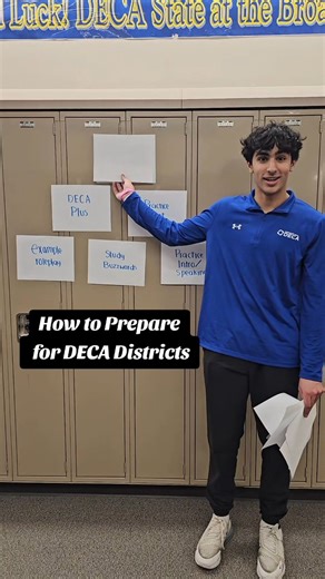 CTHS DECA on Instagram: "#decamonth day 18!! How do you prepare for DECA competitions? #deca #cthsdeca #codeca"