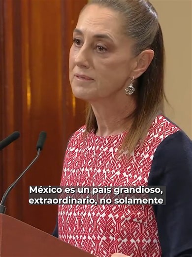 “México es un país grandioso, extraordinario, no solamente por su diversidad ecológica y sus paisajes, sino sobre todo por nuestra historia, desde la Independencia hasta nuestros días”: Claudia Sheinbaum. #Latinus #InformaciónParaTi