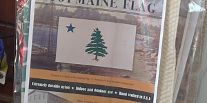 Skowhegan company manufacturing original 1901 Maine flags