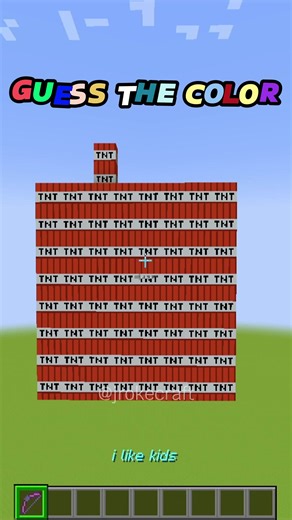 11K views · 58 reactions | Minecraft guess the color game  #minecraft | Jrokecraftonyt | Facebook