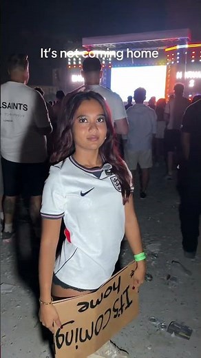 It’s not coming home :(