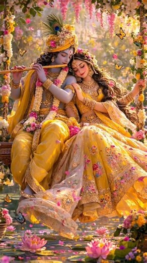 #kya jano tum mohan ye prem ki bhasha🌹#radheshyam status