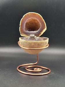 Heavy Geode Ring Box 251226 - Etsy