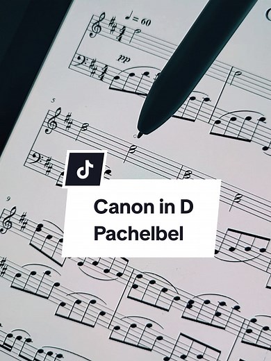 Pachelbel’s Canon in D Major - Piano Instrumental