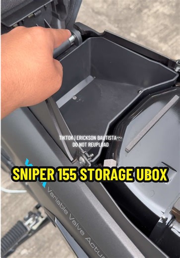 Sniper 155 Ubox Storage Box Features and Overview