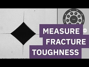 How to measure fracture toughness in hardness testing
