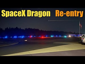 SpaceX Dragon Re-entry From NorCal, Nevada County