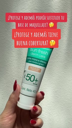 Neutrogena Sun Fresh con color ☀️ @NEUTROGENA®️ #protectorsolar #protectorsolarfacial #protectorsolarviral #protectorsolarreseña #sunscreen #sunscreenviral #sunscreenreview #skincare #suncare #suncaretips #makeup #makeuptips #neutrogena #neutrogenasunfresh #neutrogenasuncreen