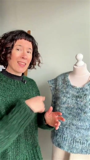 Knit the Laura Sweater with Me | Turn the Sweater Pattern into a Vest!