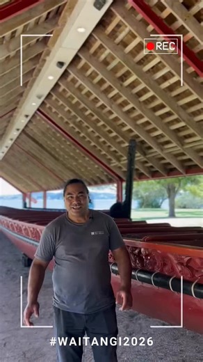 Waka play an important role in our Waitangi Day commemorations. Just 2 wiki e te iwi, and you’ll see them out on our waters 🤩 Mukai has made a major contribution to both the Waitangi Treaty Grounds and waka events throughout his life. Have a listen to his kōrero. #WaitangiDay2026 #waitangitreatygrounds #Ngātokimatawhaorua | Waitangi Treaty Grounds