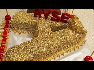 Evdə özünüz hazırlayacağınız A hərif tortunun asan üsulla kəsimi.