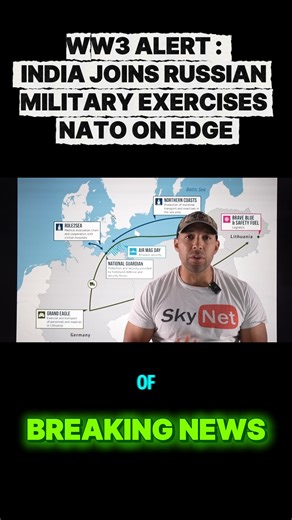 WW3 ALERT : INDIA JOINS RUSSIAN MILITARY EXERCISES – NATO ON EDGE! #BreakingNews #news #canadianprepper #war #ww3 #NATO #russia #india #fypシ | Canadian Prepper VLOG