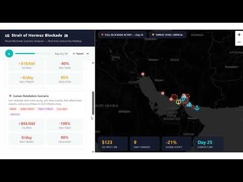 Strait of Hormuz Athena AI Studio