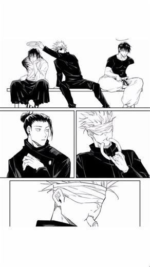 Rings 😱😇🤣. #jujutsukaisen #jjk #anime #art #funny #comedy #comics #new #manga #memes #gojo #fun #fyp
