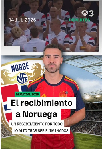 Noruega recibe homenaje pese a eliminación del Mundial