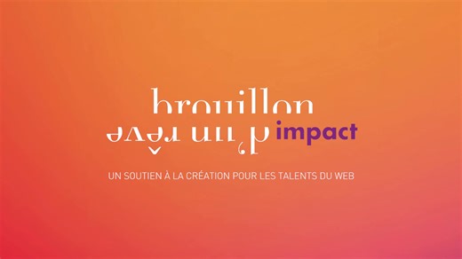 📣 Appel à projet | Avis aux créatrices et créateurs de contenus La bourse Brouillon d'un rêve #Impact est de retour cette année : préparez votre dossier en avance et postulez dès demain ! 💡 Du 10 au 15 janvier 2026, inscrivez votre projet de vidéos, chaînes ou web-séries documentaires : chroniques, enquêtes, vulgarisation, entretiens, vlogs, témoignages etc... Votre projet doit être porté par une volonté de comprendre, questionner, décrypter des enjeux sociétaux, culturels, économiques, enviro