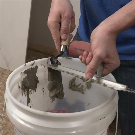 Margin Trowel Use 101 #marshalltown #tools4life #diy #asmr