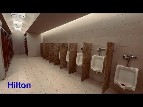 American Standard Washbrook Urinal & Madera Toilet Flush | Kalia Tower Conference Center, Hilton