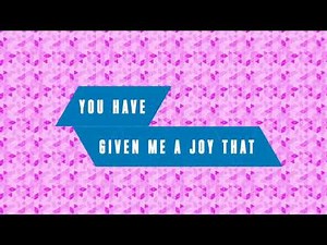 Planetshakers - Joy (Instrumental w/ Lyrics)