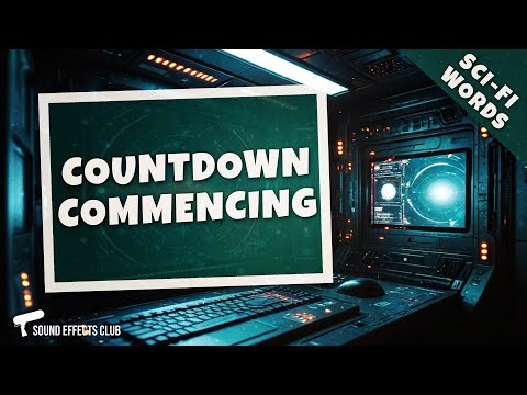 Countdown Commencing Sci-Fi Voice - Free Swoosh Sound Effect