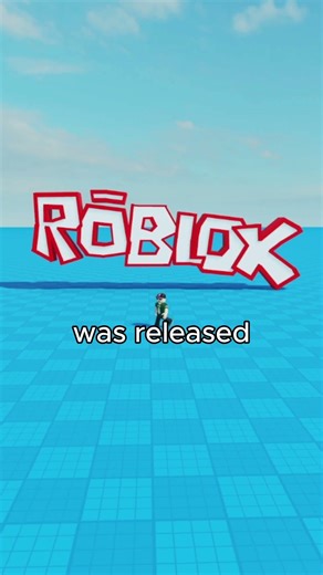 The First Roblox Game