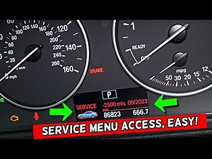 BMW F30 Service Menu, How To get to Service Menu BMW F30 F31 328i 330i 320i 335i 340i 316i 318i 318d