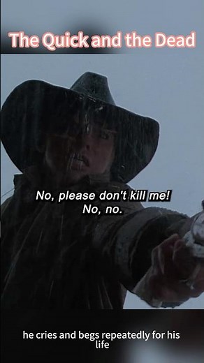 ⚔️Herod Forces Eugene Into A Deadly Duel | The Quick and the Dead (1995) Brutal Western Scene😱