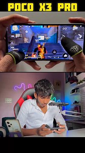 3 finger handcam gameplay solo vs squad poco x3 pro 60fps 120hz 360hz game turbo SD860 Prosecser 4kr | Pyare Gamer Official