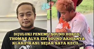 270K views · 3.1K reactions | Dijuluki Penemu Sound Horeg, Thomas Alva Edi Sound Akhirnya Klarifikasi: Sejak Saya Kecil... Nama Edi Sound Horeg menjadi perhatian publik sejak dirinya dianggap sebagai sosok penemu sound horeg. Pemilik nama Memed Potensio ini bahkan dijuluki “Thomas Alva Edisound” karena dianggap sebagai penemu sistem audio yang kini tengah ramai menjadi pembicaraan. | JS Tivi | Facebook