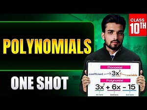Class 10 Polynomials Complete Chapter in One Shot 🔥 | Exam-Oriented Marathon | NCERT Based