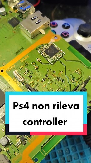 Riparazione ps4 che non rileva controller #ps4 #bluetooth #controller #reset
