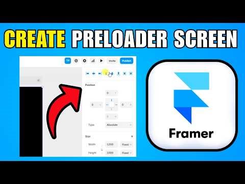 How To Create Preloader Screen In Framer (2026) (Best Method)