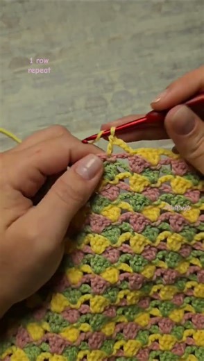 1 Row Repeat Shell Stitch Lace Crochet Pattern #crochettutorial #easycrochet #knitting #crocheting