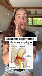 Je t’explique le lien entre sciatique et muscle piriforme dans la fesse et je te donne un étirement pour te soulager. | KinéMargaux