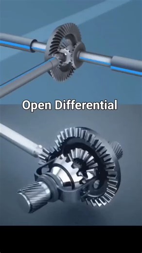 @BIWPlusEngineeringhub on Instagram: "How an Open Differential REALLY Works 🤯#machine #shorts #mechanism #engineering #automobile yt Ever noticed one wheel spinning? This video explains how an open differential works using a simple animation. Perfect for beginners in automobile & mechanical engineering. Learn the working principle of an open differential in just a few seconds! Simple, visual, and easy to understand 🚗⚙️ An open differential allows wheels to rotate at different speeds during tur
