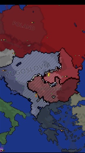 Yugoslavia vs countries #countryball #history #viral #mapping #map #war #agesofconflict #fyp