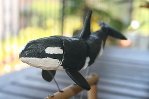 Automaton Orca - Handmade Wooden Sculpture - Etsy
