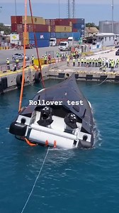 Watch and learn how Damen Shipyards execute their full rollover tests 🚨 🎥 Damen Shipyard | Superyacht Content