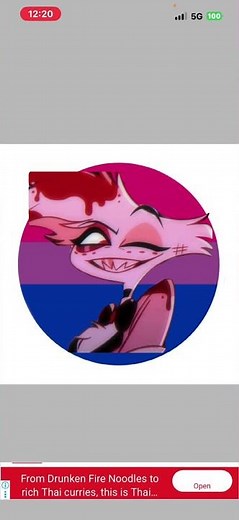 Angel Dust pfp for bisexuals | Hazbin Hotel #hazbinhotel #helluvaboss #pfpmaker Lina Garmadon #short