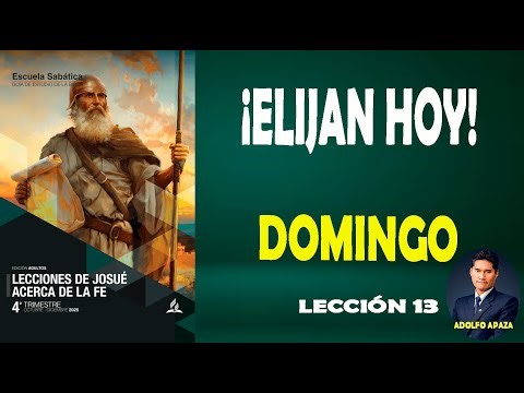 Sabbath School Lesson 13 Choose Today Sunday, December 21, 2025