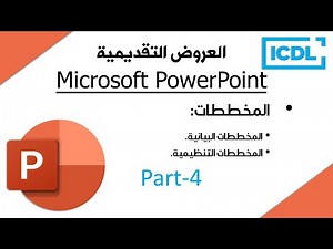 ICDL | شرح برنامج العروض التقديمية PowerPoint | الجزء4 | المخططات | 2026